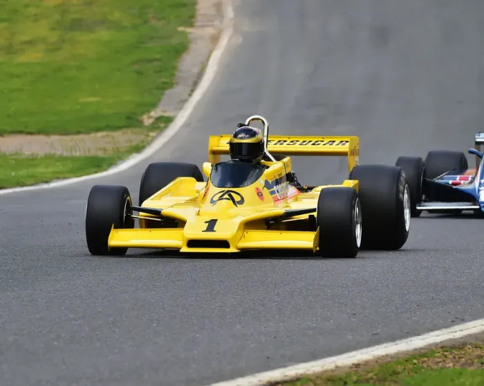 Framed Print : CM23 6587 Max Smith-Hilliard, Fittipaldi F5A