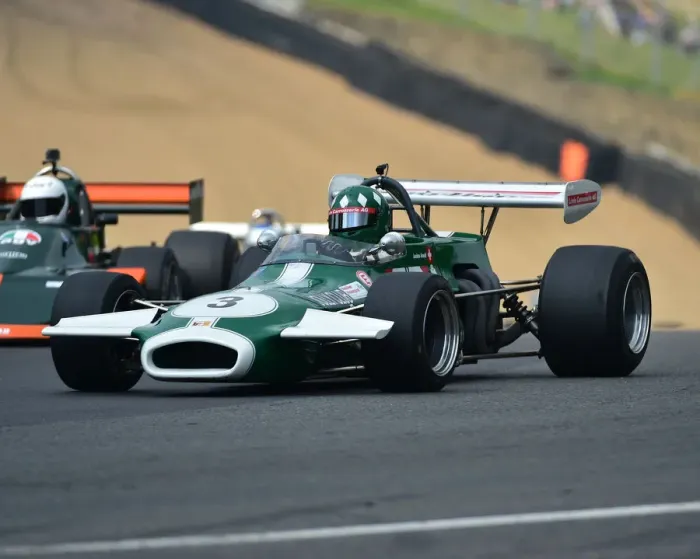 Framed Print : CM23 6703 Luciano Arnold, Brabham BT36 Framed Print : CM23 6703 Luciano Arnold, Brabham BT36