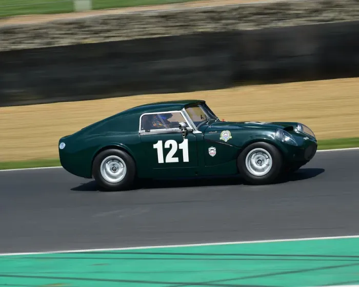 Framed Print : CM23 7368 Ben Colburn, Lenham Sprite GT