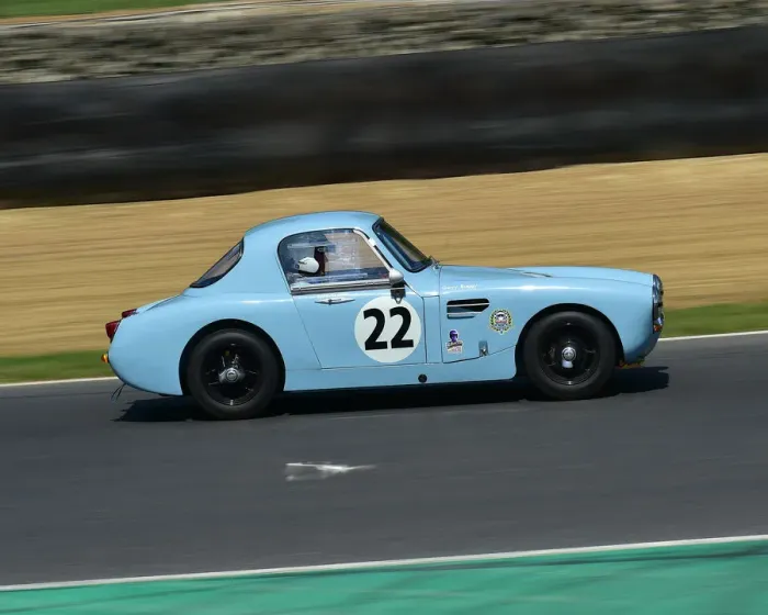 Framed Print : CM23 7399 Gerard Buggy, Austin Healey Sebring Sprite