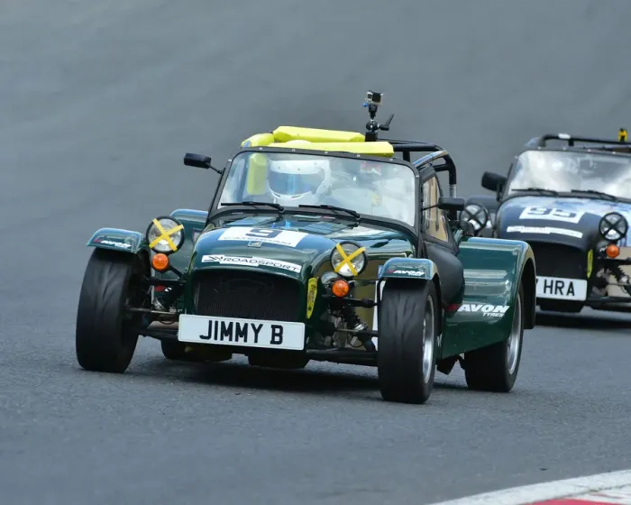 Framed Print : CM23 7886 Jimmy Bevan, Caterham Roadsport Framed Print : CM23 7886 Jimmy Bevan, Caterham Roadsport