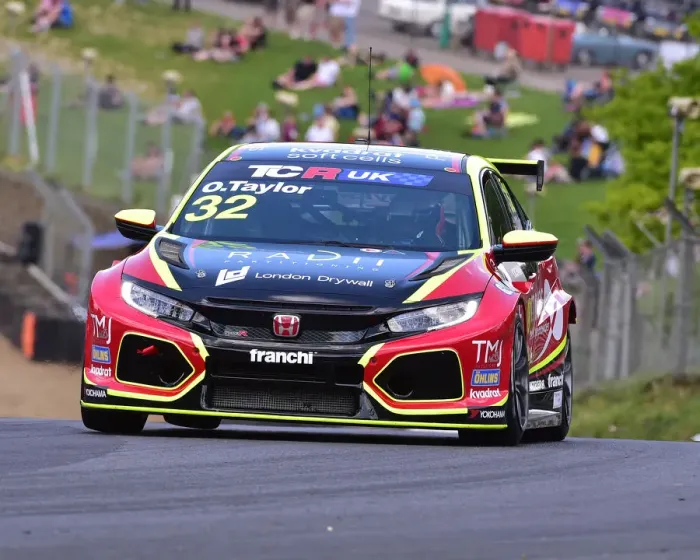 Framed Print : CM23 8113 Ollie Taylor, Honda Civic Type-R TCR Framed Print : CM23 8113 Ollie Taylor, Honda Civic Type-R TCR
