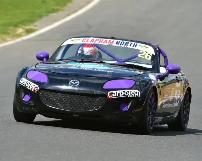 Framed Print : CM23 8228 Duncan Harris, Mazda MX-5 Mk3