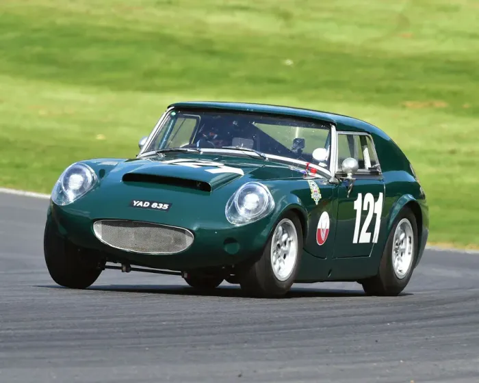 Framed Print : CM23 8411 Ben Colburn, Lenham Sprite GT