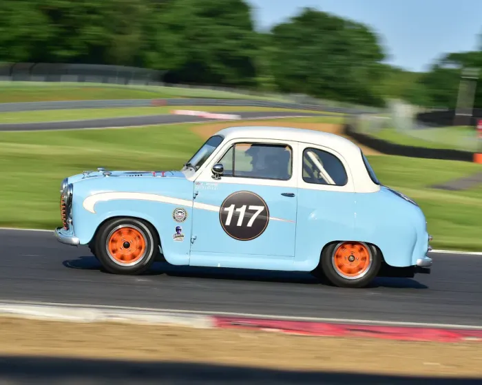 Framed Print : CM23 8845 Jim Ayling, Austin A35 Academy Framed Print : CM23 8845 Jim Ayling, Austin A35 Academy