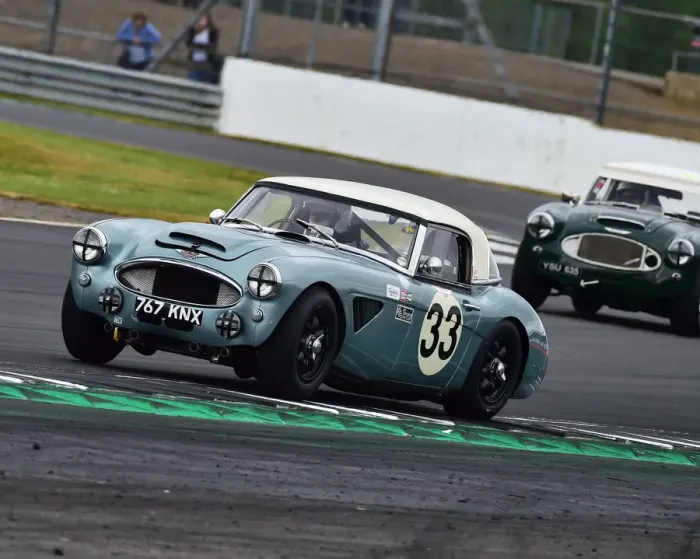 Framed Print : CM24 0866 Alex Bell, Julian Thomas, Austin Healey 3000 Framed Print : CM24 0866 Alex Bell, Julian Thomas, Austin Healey 3000