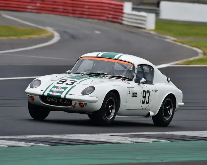 Framed Print : CM24 0992 Andrew Garside, Andy Newall, Lotus Elan 26R