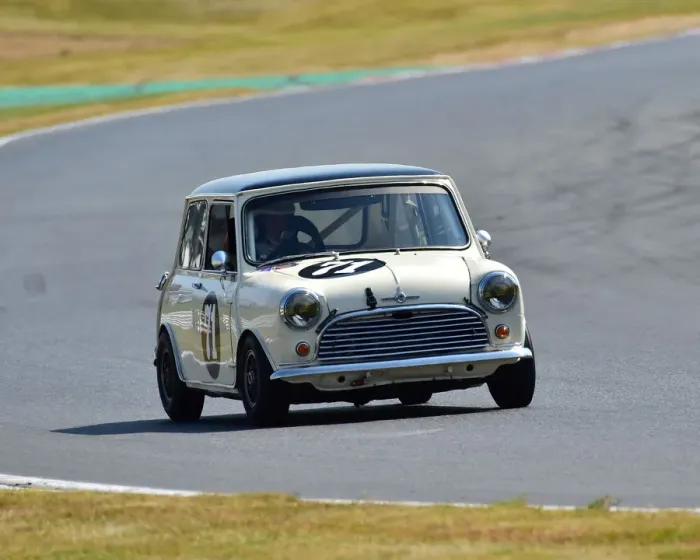 Framed Print : CM24 2033 Larry Warr, Morris Mini Cooper S Framed Print : CM24 2033 Larry Warr, Morris Mini Cooper S