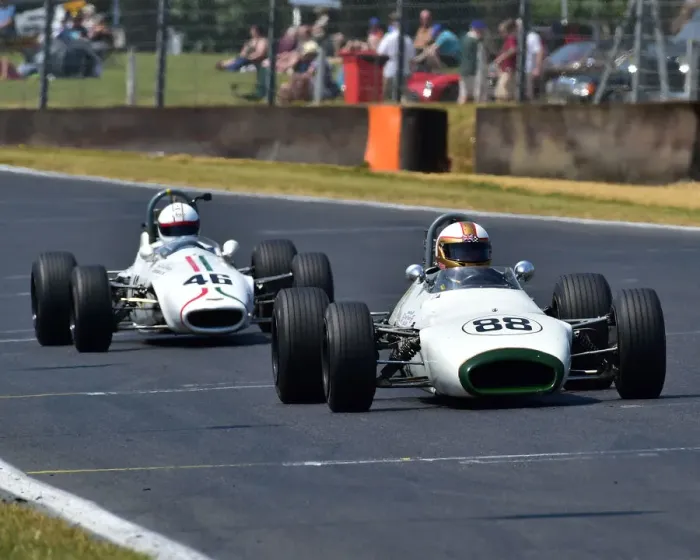 Framed Print : CM24 2322 Michael Scott, Brabham BT28