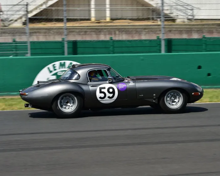 Framed Print : CM24 3785 Jean-Christophe Berta, Jaguar E-Type