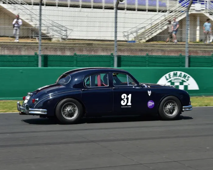 Framed Print : CM24 3823 Jack Young, Jaguar Mk1 Framed Print : CM24 3823 Jack Young, Jaguar Mk1