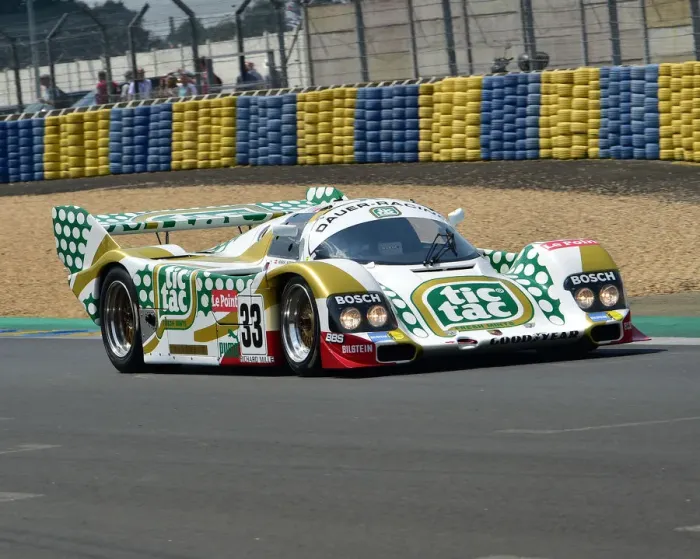 Framed Print : CM24 3941 Henrik Lindberg, Porsche 962C Framed Print : CM24 3941 Henrik Lindberg, Porsche 962C