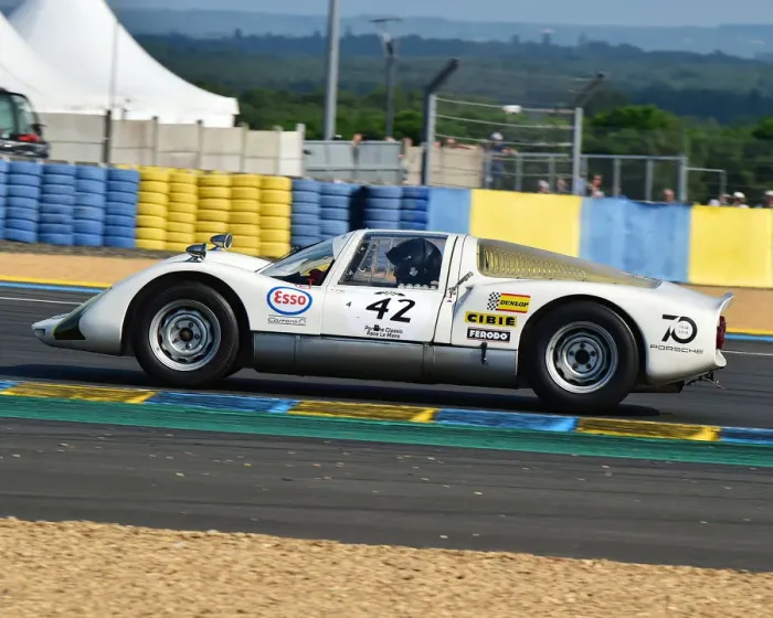 Framed Print : CM24 4461 Romain Rocher, Lionel Robert, Porsche 906 Carrera 6