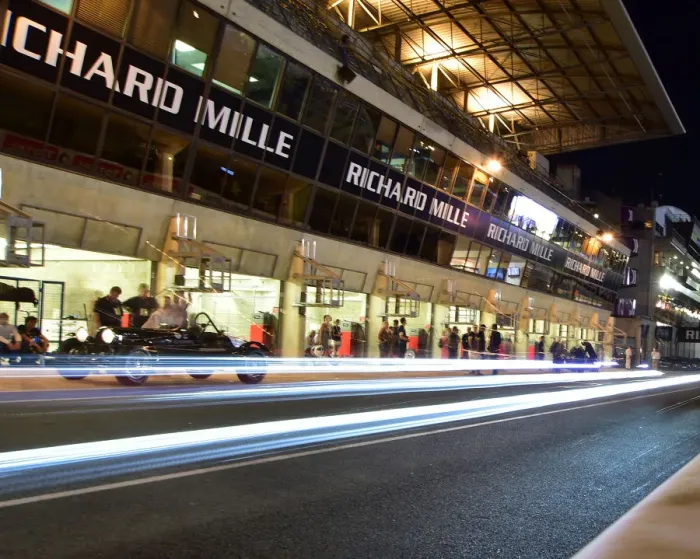 Framed Print : CM24 4871 Lights through the pit lane Framed Print : CM24 4871 Lights through the pit lane