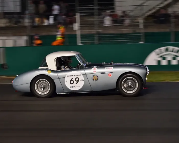 Framed Print : CM24 4947 Bruno Schoch, Austin Healey 100 M Framed Print : CM24 4947 Bruno Schoch, Austin Healey 100 M