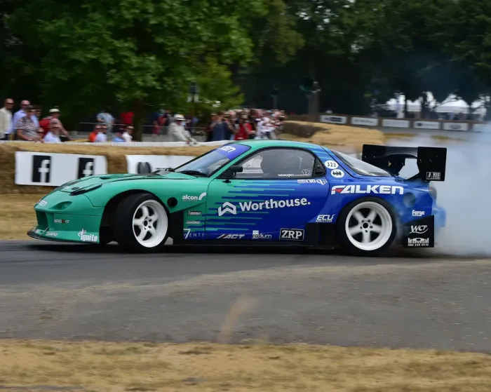 Rights Managed : CM24 6036 James Deane, Mazda RX-7 Rights Managed : CM24 6036 James Deane, Mazda RX-7