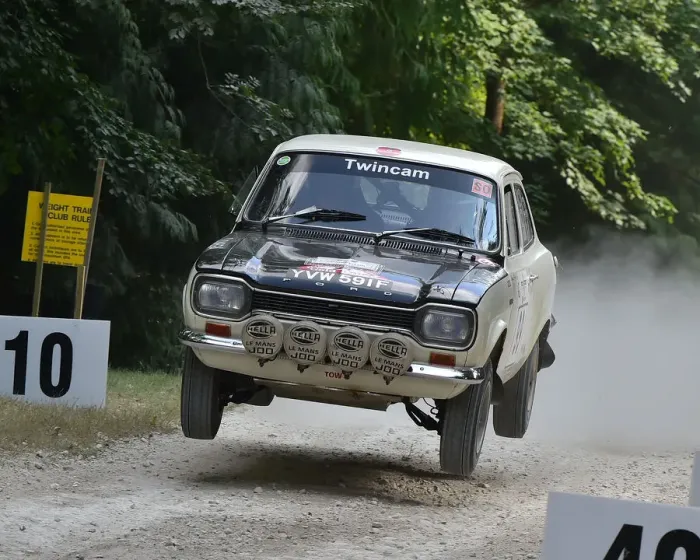 Rights Managed : CM24 7044 David Watkins, Ford Escort Mk1 Twin Cam Rights Managed : CM24 7044 David Watkins, Ford Escort Mk1 Twin Cam