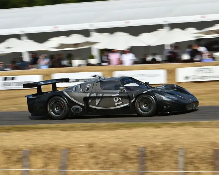 Rights Managed : CM24 7240 Niek Hommerson, Maserati MC12, Goodwood Centenary 100 Rights Managed : CM24 7240 Niek Hommerson, Maserati MC12, Goodwood Centenary 100