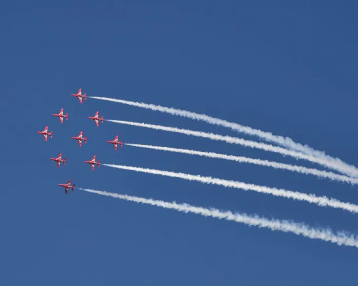 Rights Managed : CM24 8164 The Red Arrows Rights Managed : CM24 8164 The Red Arrows