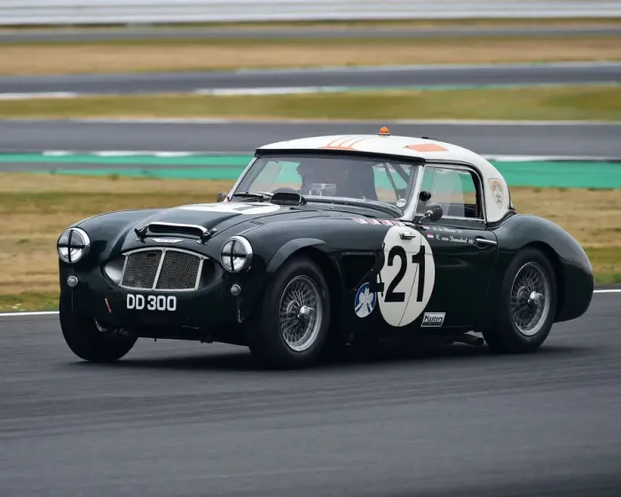 Framed Print : CM24 8968 Christian van Lanschot, Jeremy Welch, Austin Healey 3000 Framed Print : CM24 8968 Christian van Lanschot, Jeremy Welch, Austin Healey 3000