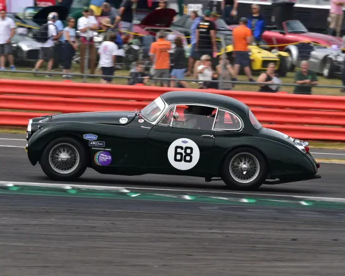 Framed Print : CM24 9049 Marc Gordon, Jaguar XK150