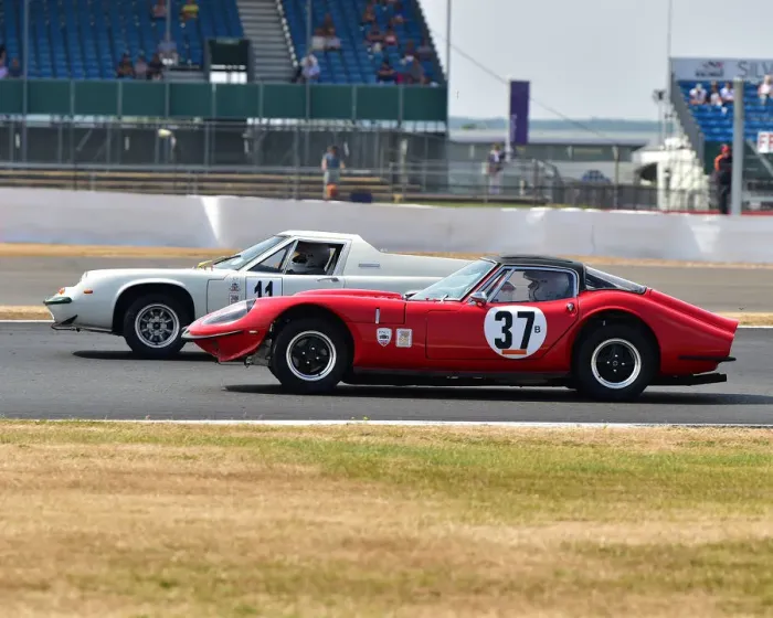 Framed Print : CM24 9765 Howard Payne, Lotus Europa, Nic Strong, Marcos 3000GT Framed Print : CM24 9765 Howard Payne, Lotus Europa, Nic Strong, Marcos 3000GT