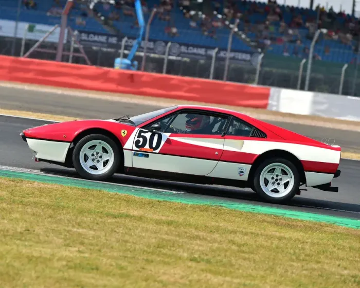Framed Print : CM24 9780 John Dickson, Ferrari 305 GTB Framed Print : CM24 9780 John Dickson, Ferrari 305 GTB