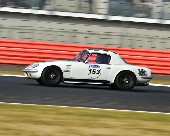 Framed Print : CM25 0247 Jake Hill, Lotus Elan