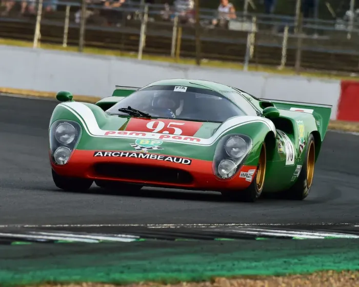 Framed Print : CM25 0627 Gary Culver, Lola T70 MK3 B