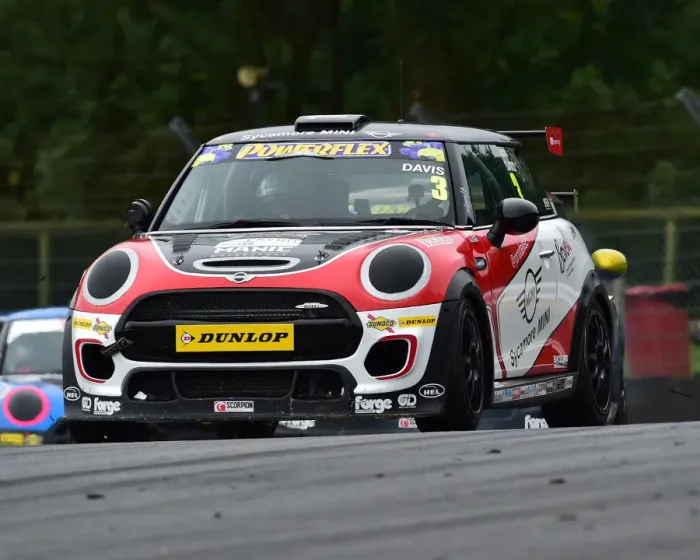 Framed Print : CM25 2978 Jono Davis, Mini F56 JCW
