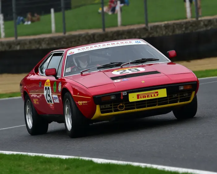 Framed Print : CM25 3158 William Moorwood, Ferrari 308 GT4