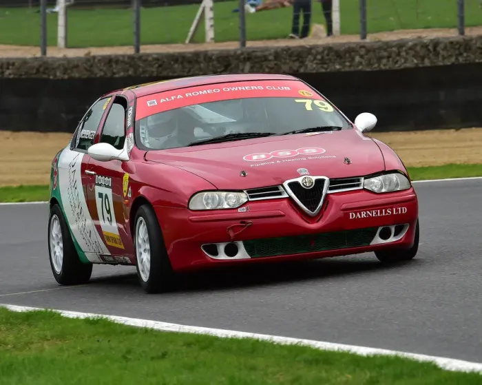 Framed Print : CM25 3288 David Messenger, Alfa Romeo 156