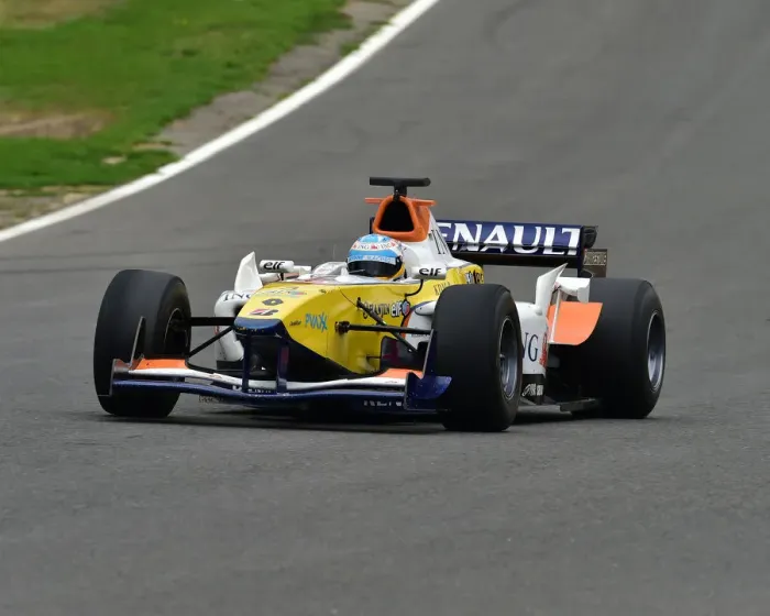 Framed Print : CM25 3434 Kevin Mason, F3000 Renault F1 replica Framed Print : CM25 3434 Kevin Mason, F3000 Renault F1 replica