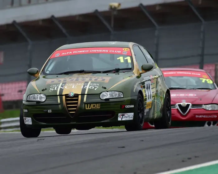Framed Print : CM25 3605 Andrew Fulcher, Alfa Romeo 147
