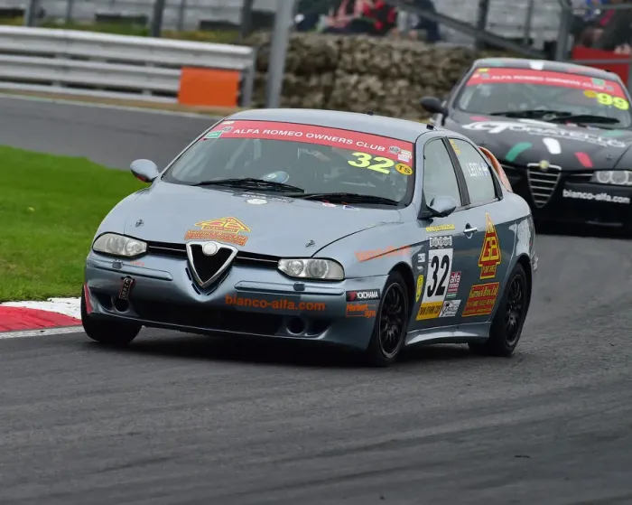Framed Print : CM25 3639 Kristian Leith, Alfa Romeo 156 Framed Print : CM25 3639 Kristian Leith, Alfa Romeo 156