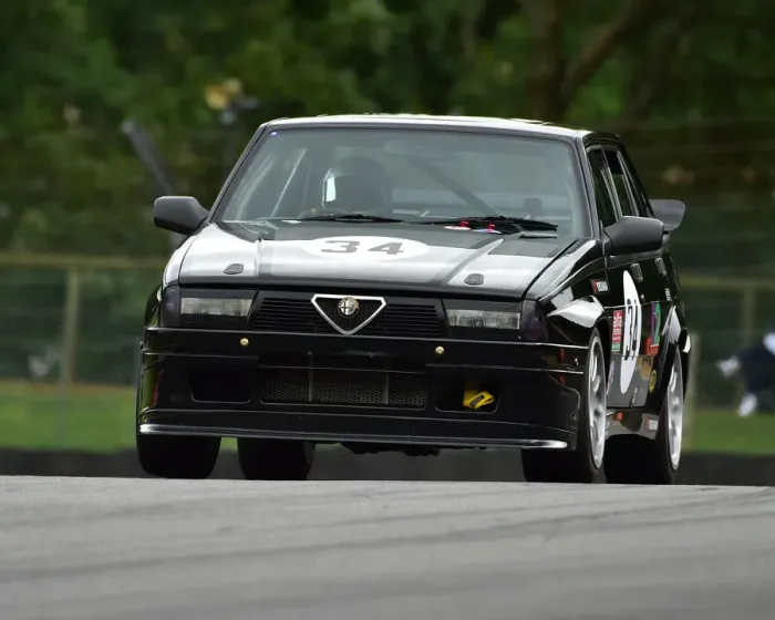 Framed Print : CM25 3821 George Osbourne, Alfa Romeo 75 Framed Print : CM25 3821 George Osbourne, Alfa Romeo 75