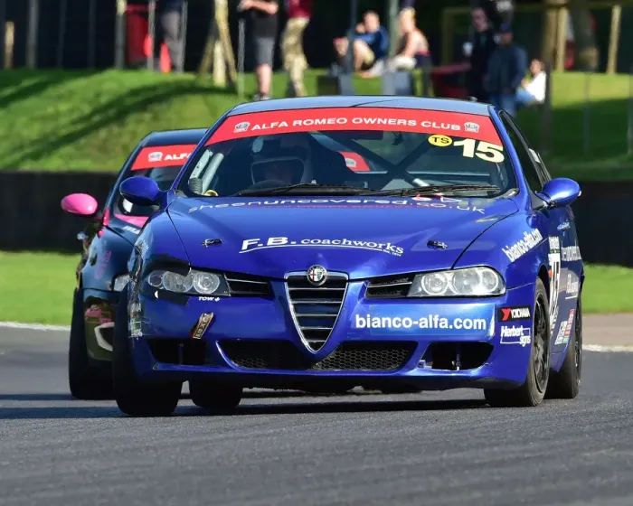 Framed Print : CM25 4213 Michael Tydeman, Alfa Romeo 156