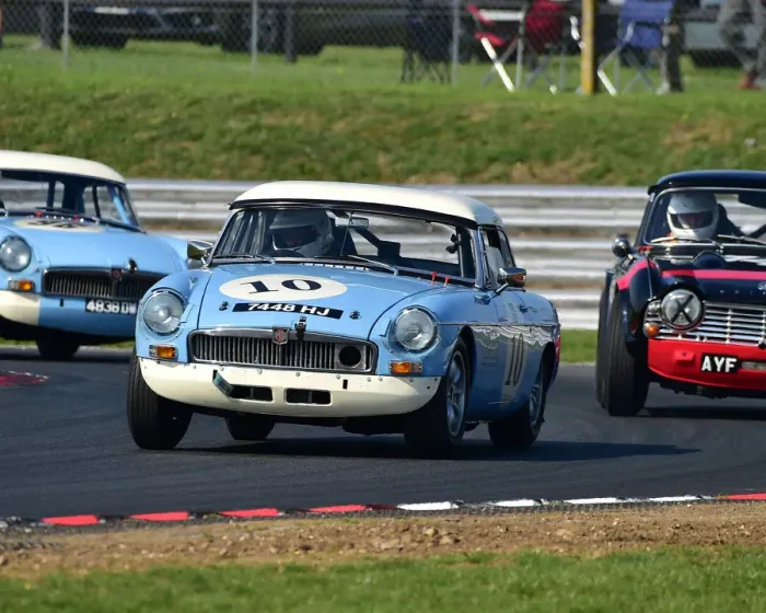 Framed Print : CM25 4296 Dave Eales, Vince, MG B Framed Print : CM25 4296 Dave Eales, Vince, MG B
