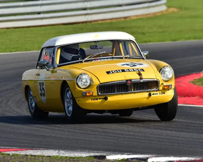 Framed Print : CM25 4766 Tim Greenhill, Tim Goss, MG B Framed Print : CM25 4766 Tim Greenhill, Tim Goss, MG B