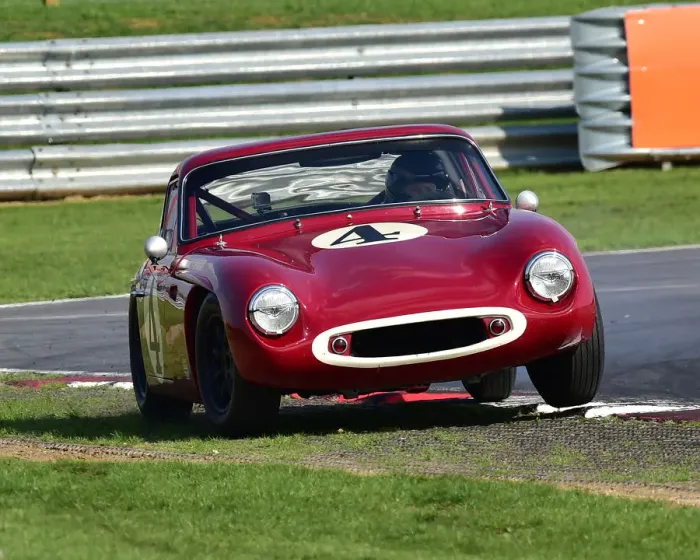 Framed Print : CM25 4837 Will Penrose, TVR Grantura Mk III