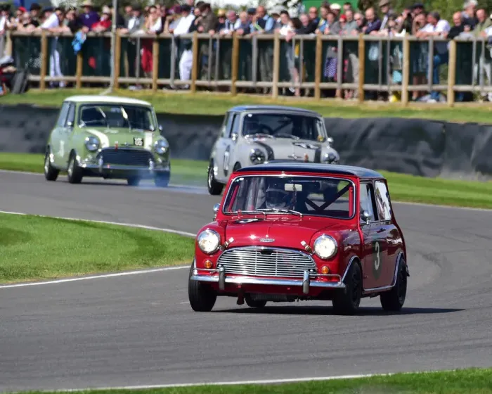 Rights Managed : CM25 5468 Tom Blomqvist, Nick Jarvis, Austin Mini Cooper S
