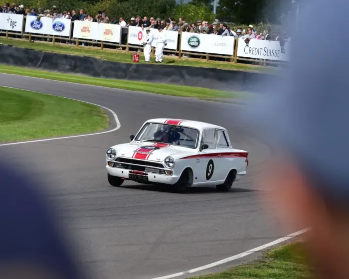 Rights Managed : CM25 5532 Jackie Oliver, Rob Myers, Ford Lotus Cortina Mk1 Rights Managed : CM25 5532 Jackie Oliver, Rob Myers, Ford Lotus Cortina Mk1
