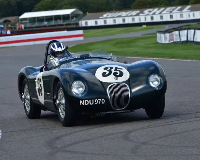 Rights Managed : CM25 5653 Frederic Wakeman, Jaguar C-Type Rights Managed : CM25 5653 Frederic Wakeman, Jaguar C-Type