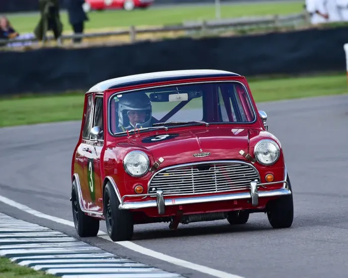 Rights Managed : CM25 5947 Tom Blomqvist, Nick Jarvis, Austin Mini Cooper S Rights Managed : CM25 5947 Tom Blomqvist, Nick Jarvis, Austin Mini Cooper S