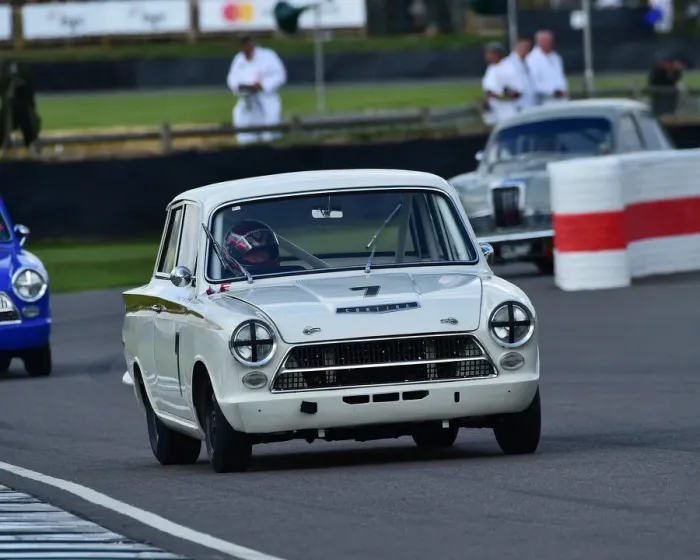 Rights Managed : CM25 5954 Steve Soper, Andy Priaulx, Ford Lotus Cortina Mk1 Rights Managed : CM25 5954 Steve Soper, Andy Priaulx, Ford Lotus Cortina Mk1
