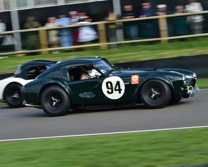 Rights Managed : CM25 6085 Michael Gans, Gordon Shedden, AC Cobra Rights Managed : CM25 6085 Michael Gans, Gordon Shedden, AC Cobra