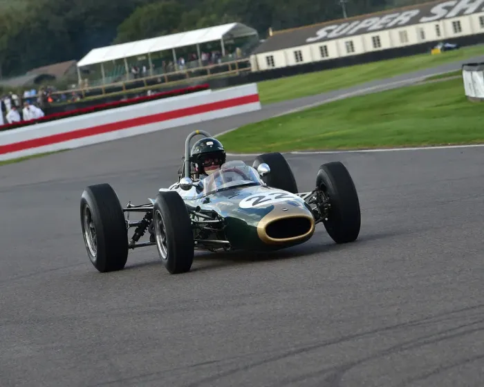 Rights Managed : CM25 6208 James King, Brabham Climax BT7 Rights Managed : CM25 6208 James King, Brabham Climax BT7