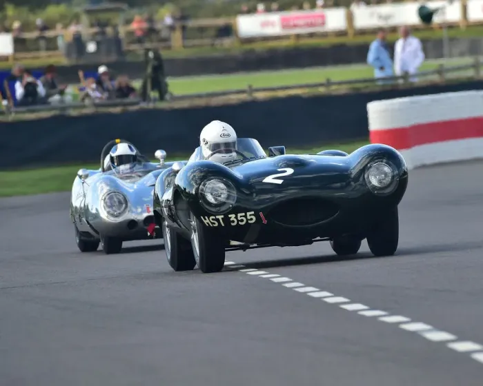 Rights Managed : CM25 6245 John Pearson, Jaguar D type Rights Managed : CM25 6245 John Pearson, Jaguar D type