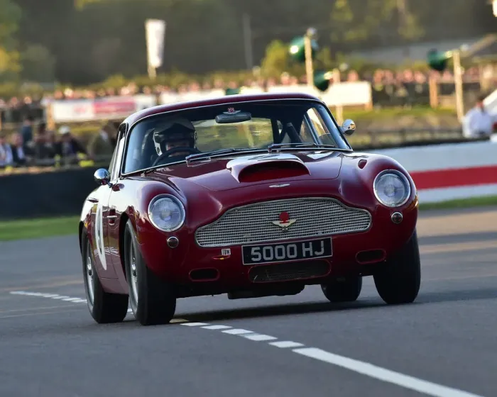 Rights Managed : CM25 6409 G C Gillian, Chris Woodgate, Aston Martin DB4GT Rights Managed : CM25 6409 G C Gillian, Chris Woodgate, Aston Martin DB4GT