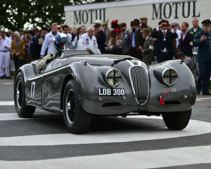 Rights Managed : CM25 6847 Charlie Martin, Jaguar XK120 Competition Rights Managed : CM25 6847 Charlie Martin, Jaguar XK120 Competition